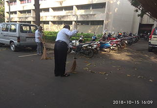Cleaning Powai Campus