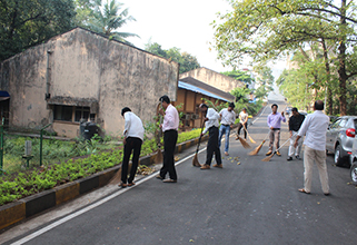 Cleaning Powai Campus