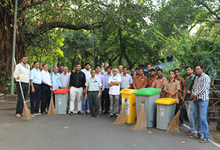 Cleaning Powai Campus