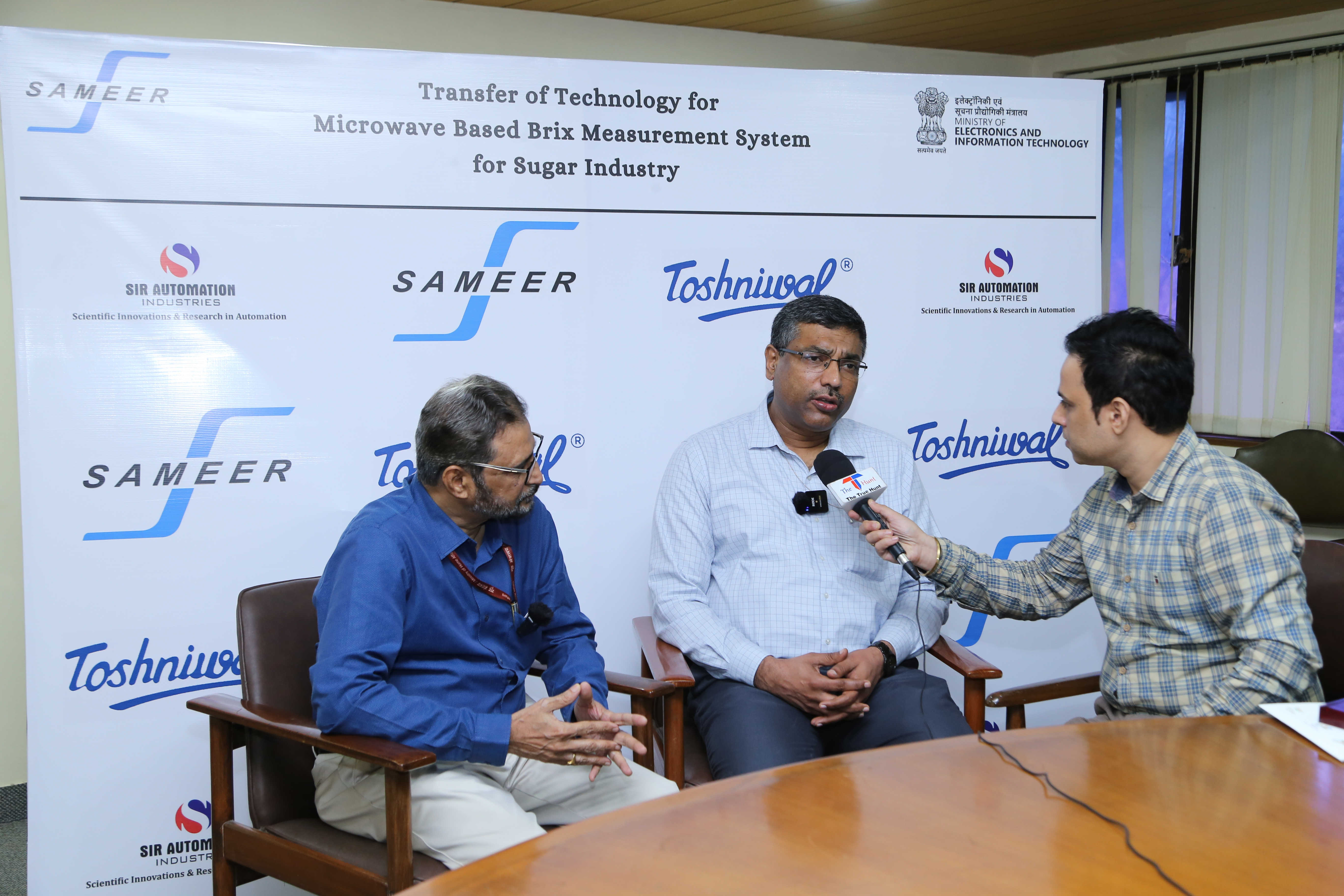 Technology transfer of microwave based brix measurement system to sugar industry