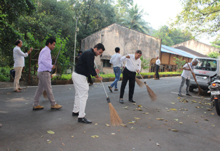 Cleaning Powai Campus