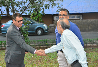 Visit by Shri Rajiv Kumar