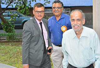Visit by Shri Rajiv Kumar